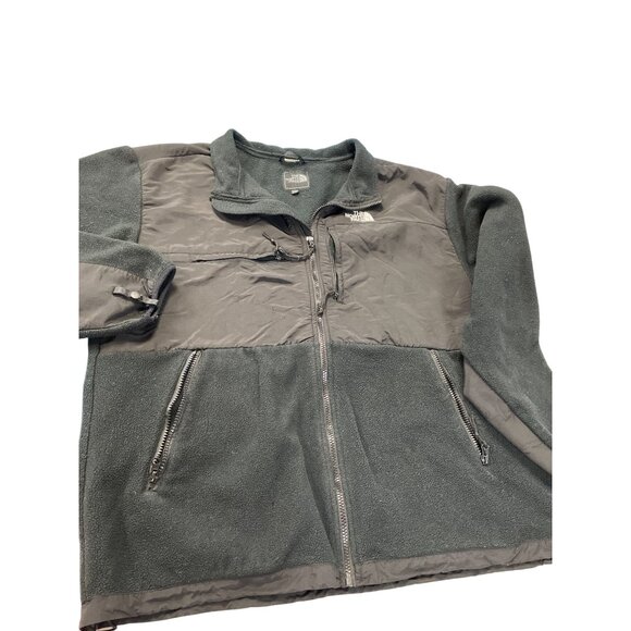 North Face Black Denali Fleece Jacket Mens XXL Insulated Full-Zip Warm Outerwear - Picture 7 of 12